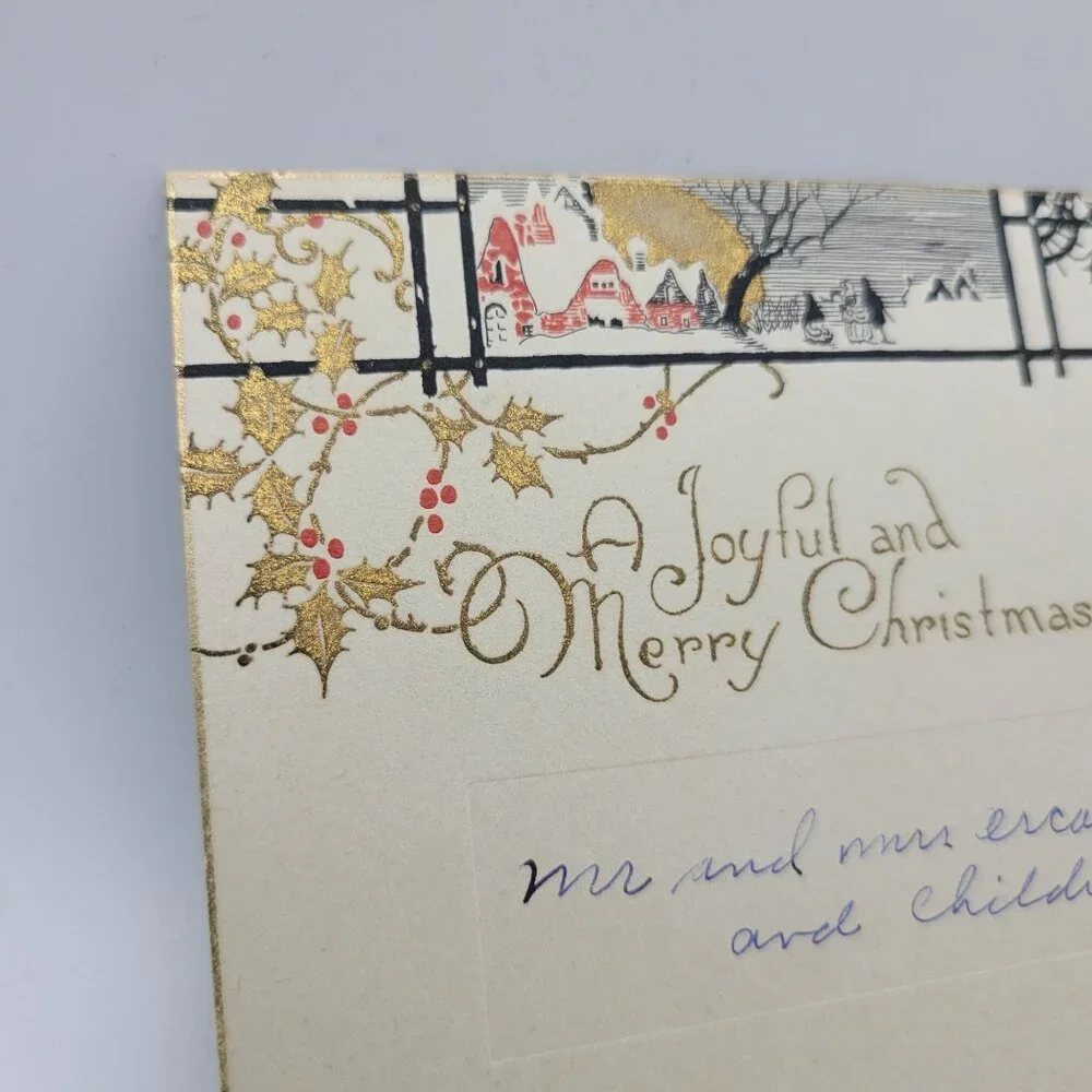 Christmas Card this vintage